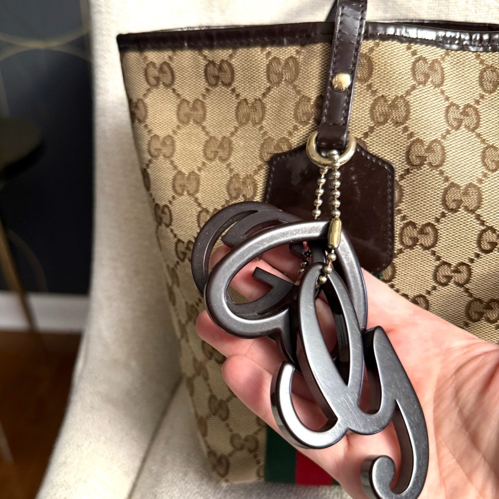Authentic Gucci GG Canvas Jolicoeur Tote bag - Picture 2 of 16